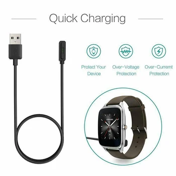

Smart Watch Charger 3ft USB Magnetic Fast Charging Cable Charger For Asus Zenwatch 2 Smart Watch Accessories