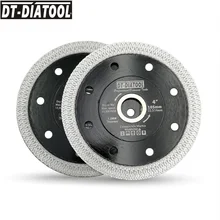 DT-DIATOOL 2шт диаметр 105/115/125 мм алмазные супертонкие пилы X сетка турбо-обод сегмент резка диск плитка керамика гранит лезвие