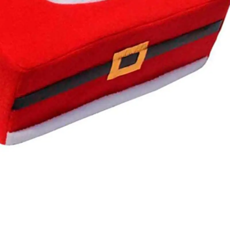 1 шт. волшебная Рождественская тканевая коробка, Рождественское украшение для дома Санта Клаус, креативный держатель для салфеток, рождественские принадлежности, сумка