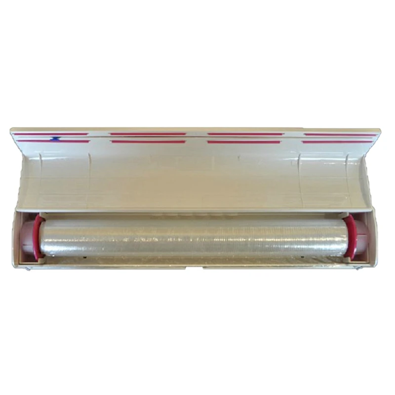Plastic Foil Cling Film Cutter Fruit Food Fresh Keeping Cling Wrap Dispenser Container Preservative Film Cutter Box Kitchen Tool
