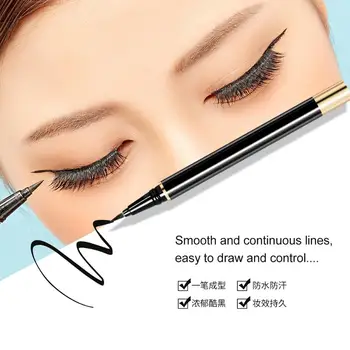 

2020 New Arrivals Magic Waterproof Eyeliner No Glue No Magnet Eyelashes Eyeliner Safe Material Suitable For All False Eyelashes