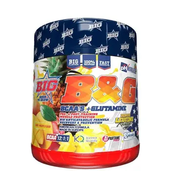 BCAA 8:4:4 + Glutamina - 400 g Piña Mango