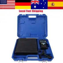 100 фунтов/кг цифровые весы хладагента электронные хладагенты Зарядка цифровые весы с чехол для A/C взвешивания Scal