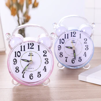 

Children Kids Room Alarm Clock Minimalist Simple Pink Table Clock Electronic Creative Tech Gadgets Digital Alarm Clocks CC50NZ
