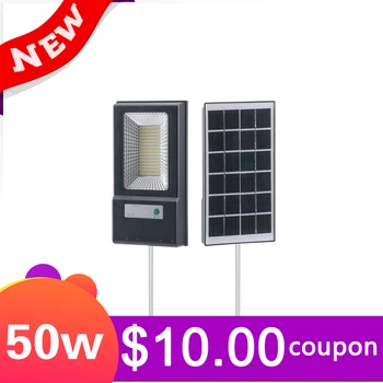 

Outdoor Street Light Solar LED Wall Lamps Waterproof IP65 50W Industrial Garden Square Highway LED Road lamp modern lighting
