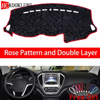 

Rose Pattern For MG GT 2014 2015 2016 Dashboard Cover Car Stickers Car Decoration Car Accessories Interior Car Decals
