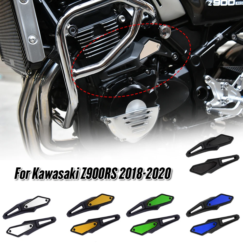 CNC Engine Guard Frame Sliders Stator Cover Protector Kit for Kawasaki Z900 2017 CNC Engine Guard Frame Sliders Stator Cover Protector Kit for Kawasaki Z900 2017