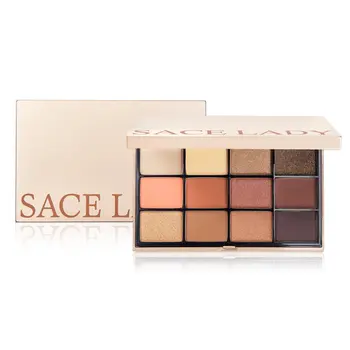 

SACE LADY Eyeshadow Palette Riched Color Payoff Matte and Shimmer Smooth Blending Long Lasting Compact Eye Pressed Powder
