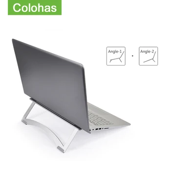

Adjustable Notebook Support Holder For Macbook Air Pro Folding Portable Laptop Stand Aluminum Computer Stand Riser Cooling Pad
