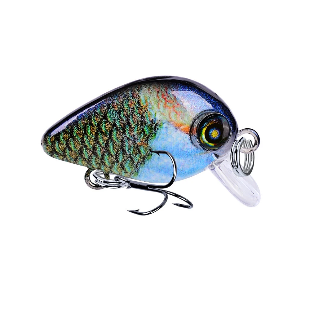  1pcs Swim Fish Fishing Lure 2.6cm 1.8g Artificial Hard Crank Bait topwater Wobbler Japan Mini Fishi