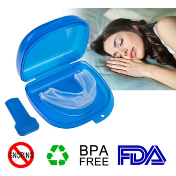 

Anti Snore Mouthpiece Help Better Sleep Teeth Guard Prevent Snoring Personal Sleep Health Care Device Snore-ceasing Equipment