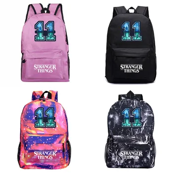 

Fashion stranger things school bag stranger things 3 Backpack Women Mochila Back to School Bags For Teenage Girls boys