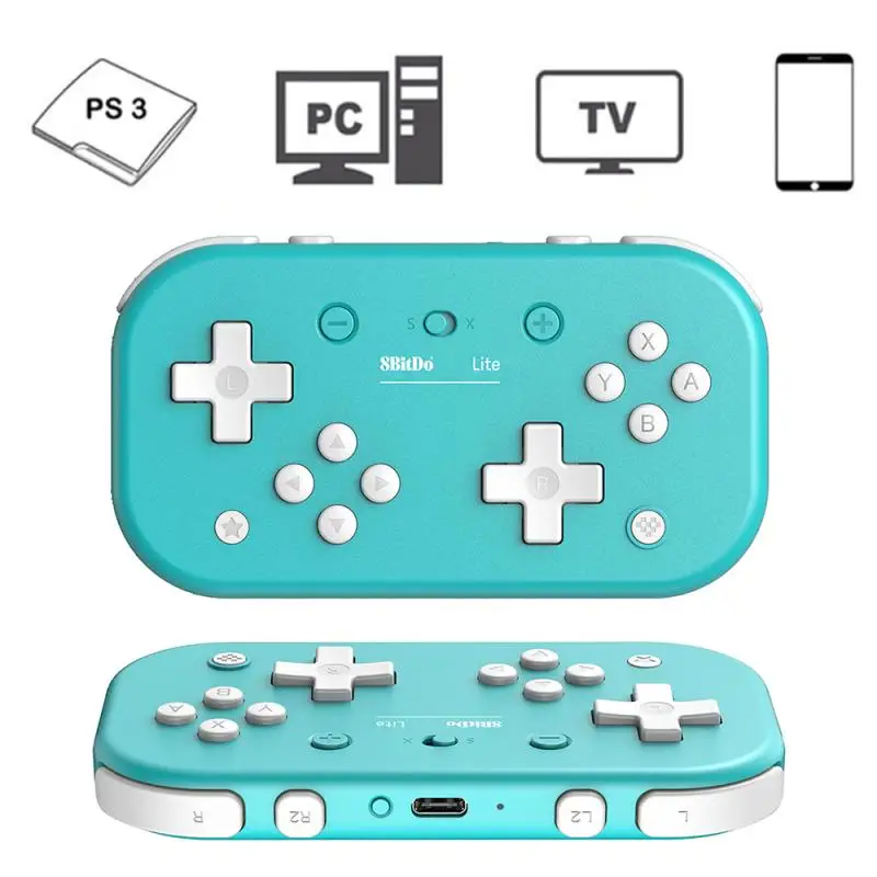 8BitDo Lite геймпад ультра-портативный Смарт Bluetooth контроллер подходит для nintendo Switch/nintendo Switch Lite консоли