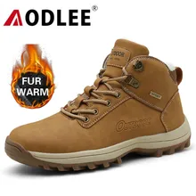 Зимние мужские ботинки плюшевые супер теплые зимние ботинки для мужчин, кроссовки, большие размеры 36-48, ботинки мужские Ботильоны Уличная обувь botas hombre