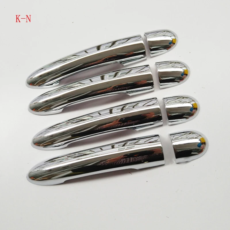 para Renault Megane ii 2 Mk2 2002 2003 2004 2005 2006 2007 2008 Abs Chrome Maçaneta Capa Guarnição 8 Maçanetas externas