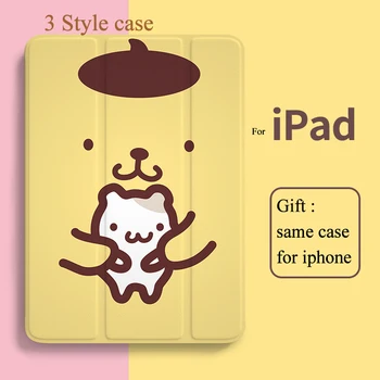 

Cute Yellow Dog Smart Cover For iPad Pro 9.7 6th 7th 11 air 4 10.5 10.9 12.9 10.2 Mini4 5 2019 Tablet Case with/no pencil holder