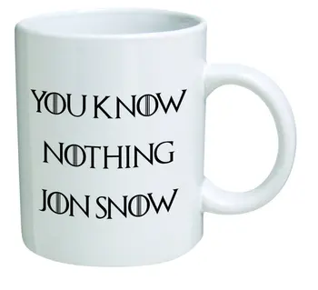 

Funny Mug - You know nothing Jon Snow - 11 OZ Coffee Mugs - Inspirational gifts and sarcasm
