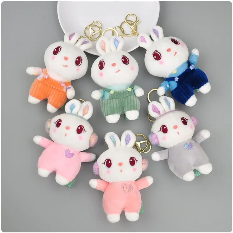 

Забавная Милая популярная Подвеска для наушников в виде кролика, креативное индивидуальное украшение, кукла хорошего качества, Рождественский подарок на день рождения
