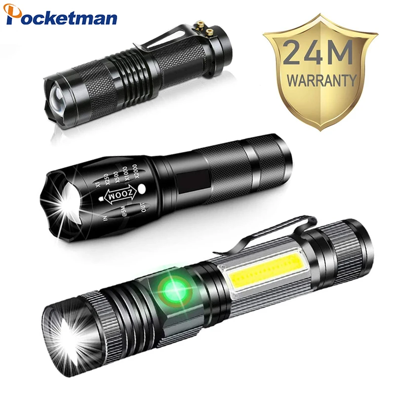 Details about   990000LM Tactical 5 Modes LED Flashlight Zoom Aluminum Torch & Battery Charger 
