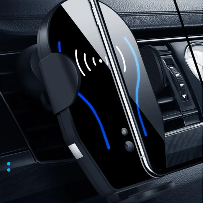 Автомобильная автоматическая Зажимная клипса держатель для телефона с креплением для беспроводной зарядки Кронштейн зарядное устройство для смартфона CSL88