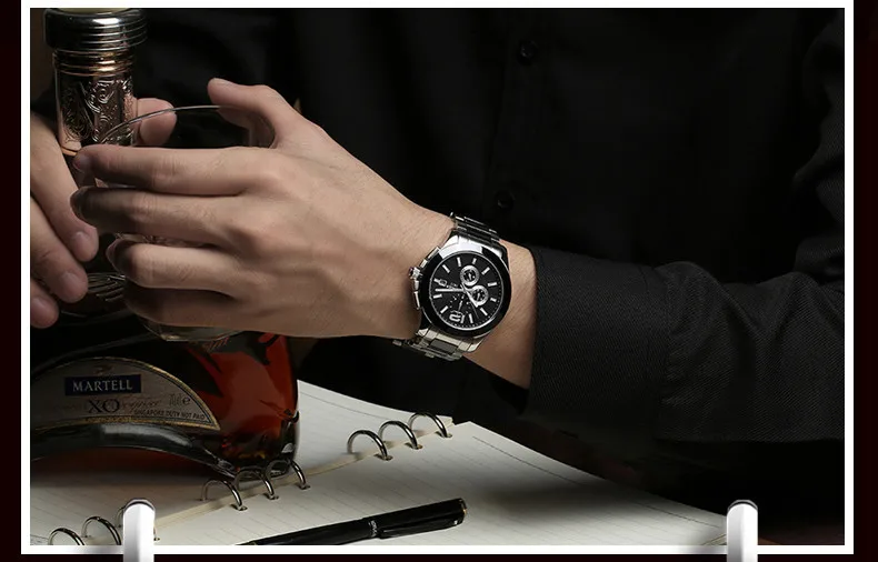 Роскошные брендовые многофункциональные швейцарские наручные часы BINGER автоматические механические наручные часы керамические мужские часы водонепроницаемые B627-1