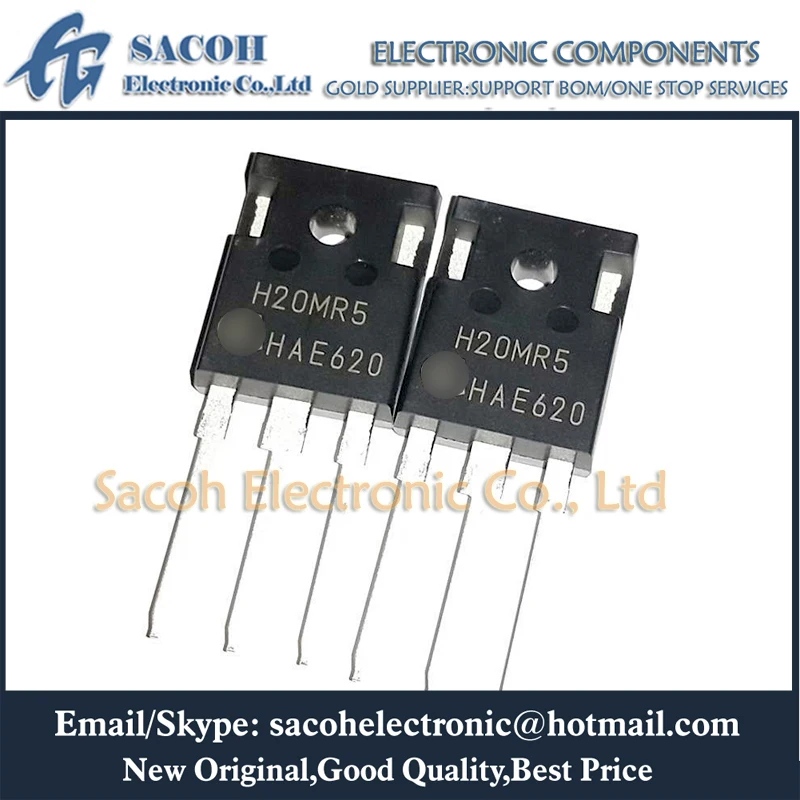 Free Shipping 10Pcs IHW20N120R5 H20MR5 IHW20N135R5 H20PR5 TO-247 20A 1200V Induction Cooker IGBT transistor afbeelding