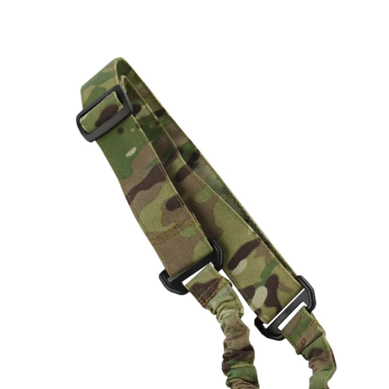 vulpo tático cqb único um ponto rifle sling caça paintball militar ajustável bungee rifle arma airsoft sling sistema