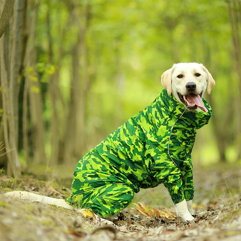 DogMEGA Reflective and Waterproof Raincoat for Dog