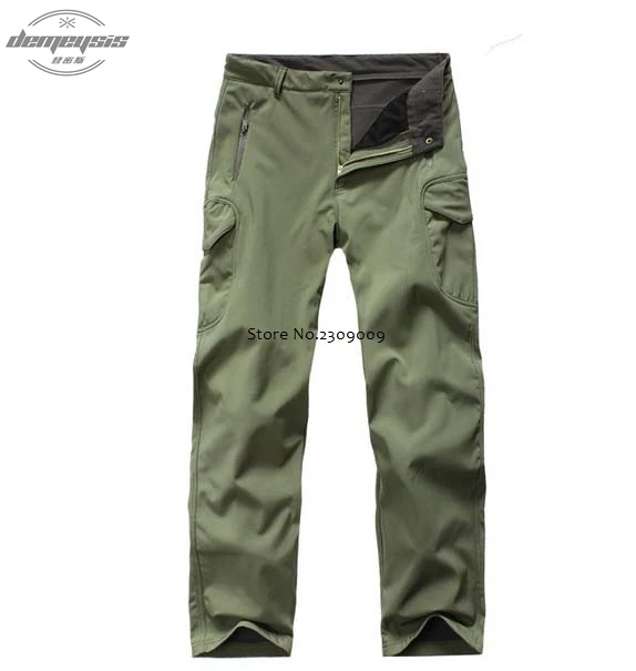 Военная Тактическая форма, водонепроницаемая, для охоты, кемпинга, альпинизма, туризма, спортивная куртка и штаны, мужские боевые тренировочные костюмы - Цвет: green pants