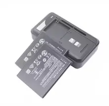 2 Batteries Li-ion HE365 de remplacement, 2500mAh, avec chargeur universel, pour Nokia 1 Plus TA-1130 1123 1127 1111