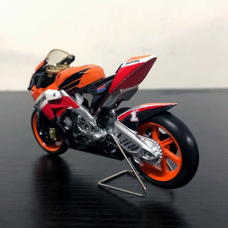 NEWRAY 1/18 масштаб гоночный мотоцикл HONDA CBR 1000 RR Repsol литой металлический мотоцикл модель ручной работы игрушка для коллекции, подарок, дети