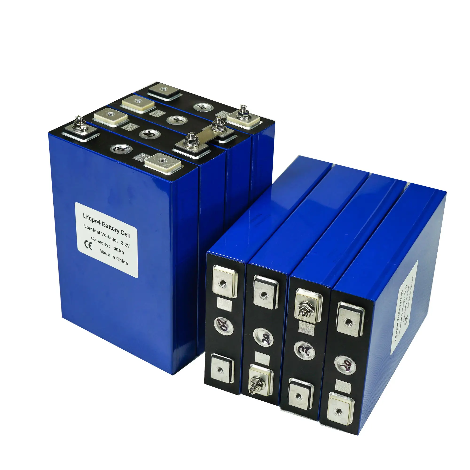 Класс 4 шт. 3 2 V 90Ah 105Ah Lifepo4 Батарея сотовый не 100ah 2020 в виде бабочек новинка 12V 24V 48V RV