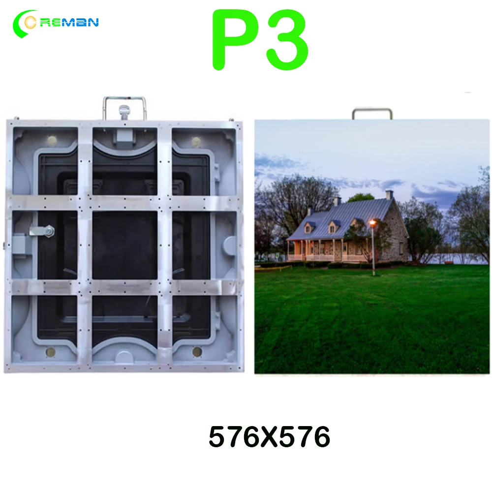 Цена по прейскуранту завода изготовителя PH3 3 мм P3 светодиодный экран для аренды