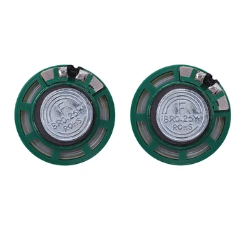 

2 Pcs 1/4W 0.25W 8Ohm 27mm round external net speaker speaker,Sound amplifier,Speaker accessories