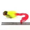Ardea Pike Fly Fishing Big mouse Deer Hair fishing lure bucktail tail Silicone lure Head Dry Fly Hooks Artificial winter bait ► Photo 3/6