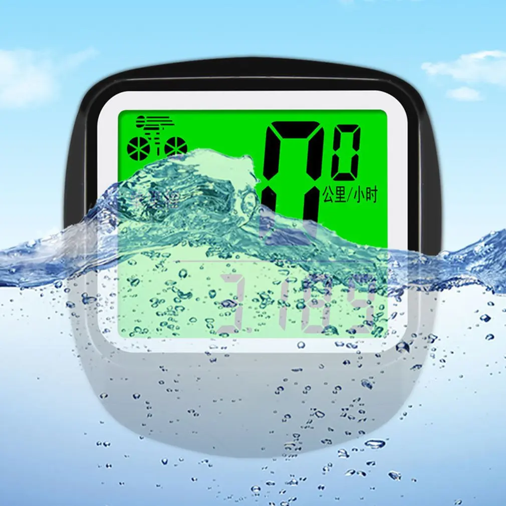 

Multifunctional Waterproof Bicycles Code Table Cycling Equipment Timer Bicycle Stopwatch Computer Odometer