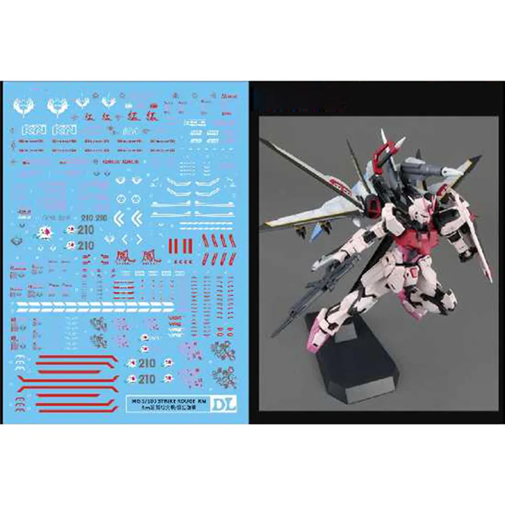 Gundam Seed CE water slide decal SIMP sticker F01 MG Blitz Gundam