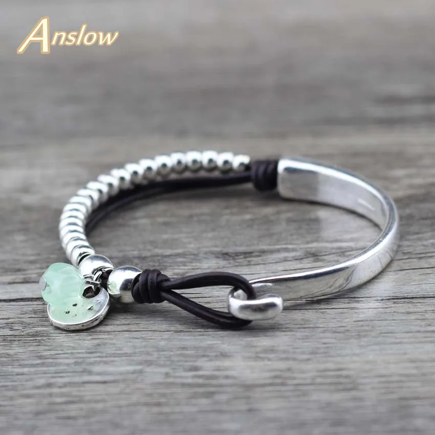 Anslow новый дизайн Подвески модные ювелирные изделия браслет и браслеты для мужчин ручной работы антикварные