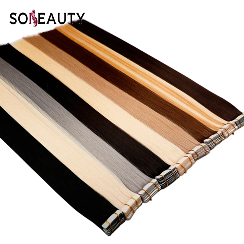 Накладные волосы Sobeauty человеческие бразильские без повреждений уток цвета 60 #