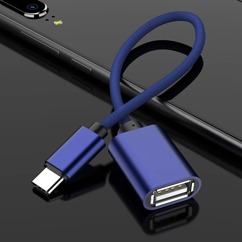 Адаптер USB Type-C Micro конвертер Кабель Type C адаптер 2 0 Поддержка OTG для