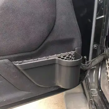 

VODOOL 1 Pair Car Front Door Side Storage Boxes for Jeep Wrangler JK 2011-2017