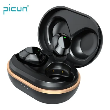 

Picun JS-6 Active Noise Cancelling True Wireless Earbuds ANC TWS bluetooth 5.1 in-Ear Earphones and Charging Case for Sports