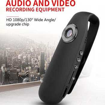 

1080P HD Video Camera Portable Digital Video Recorder Night Vision Back Clip Miniature DVR Camcorder Mini Camera