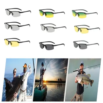 

2020 New Super Light Smart Polarized Sunglasses Men's Aluminum Magnesium Square Sunglasses Day Night Vision Driving Goggles Hot