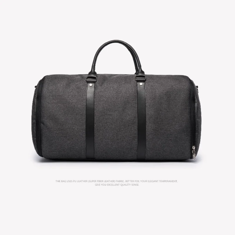 Men Business Duffle Bags Large Capacity Suit Storage Bags Multifunctional Casual Gym Bag Travel Luggage Bag Foldable Handbag