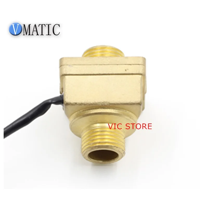 High Quality Electronic Motion Sensor Toilet Flush Brass Material Price VC4050-G1-2 Machinery Flow Water Switch