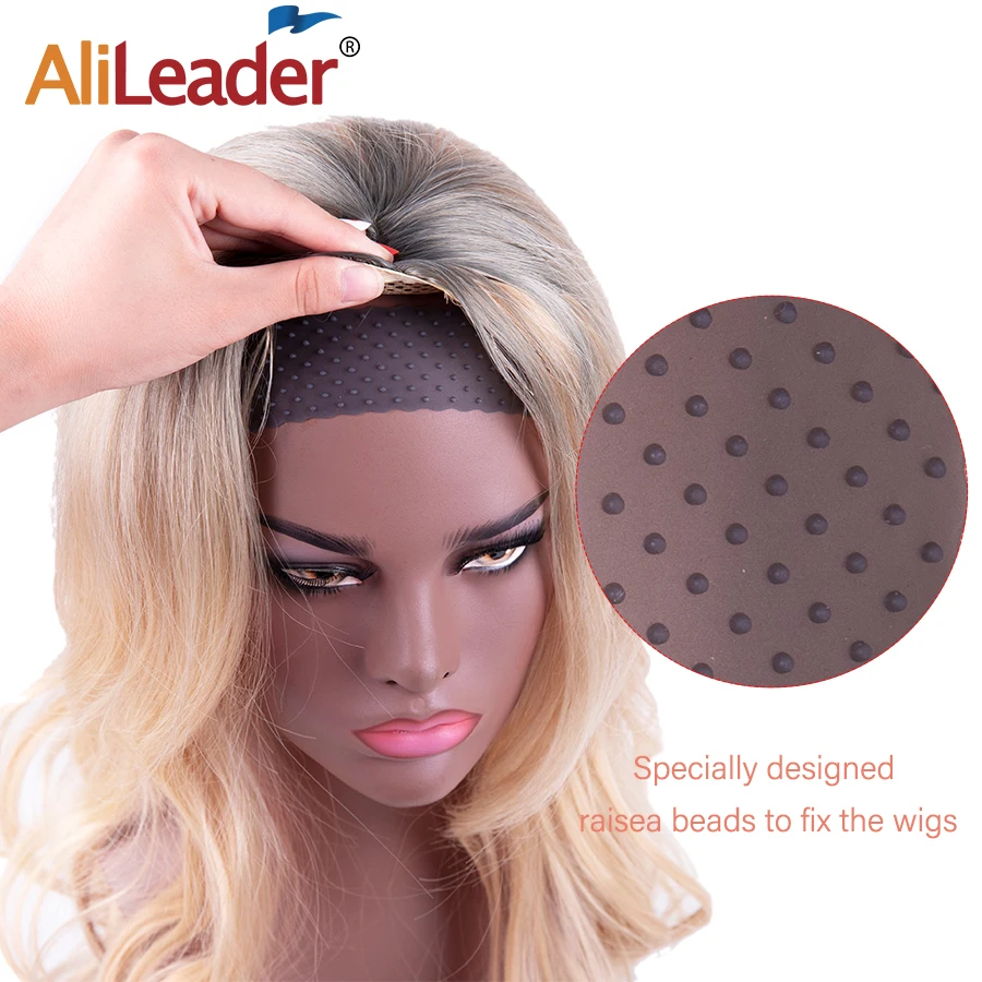 Alileader Wig Grip Headband Adjustable Silicone Band For Lace