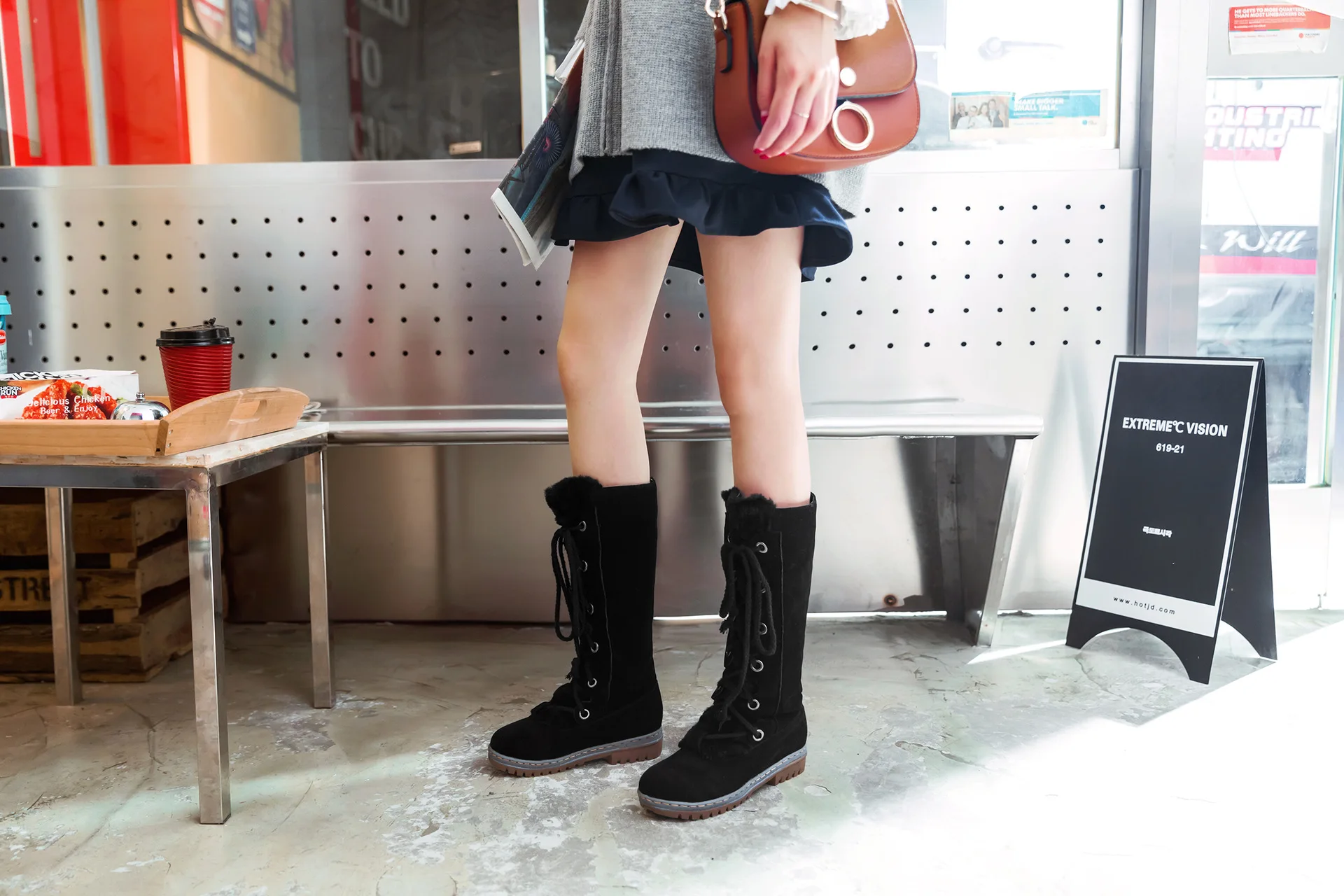 Lace-Up Mid Calf Warm Winter Boots 2 » Original Earthwear Hc768f3e6a00f465f87b7f7015e91e42cs » Original Earthwear