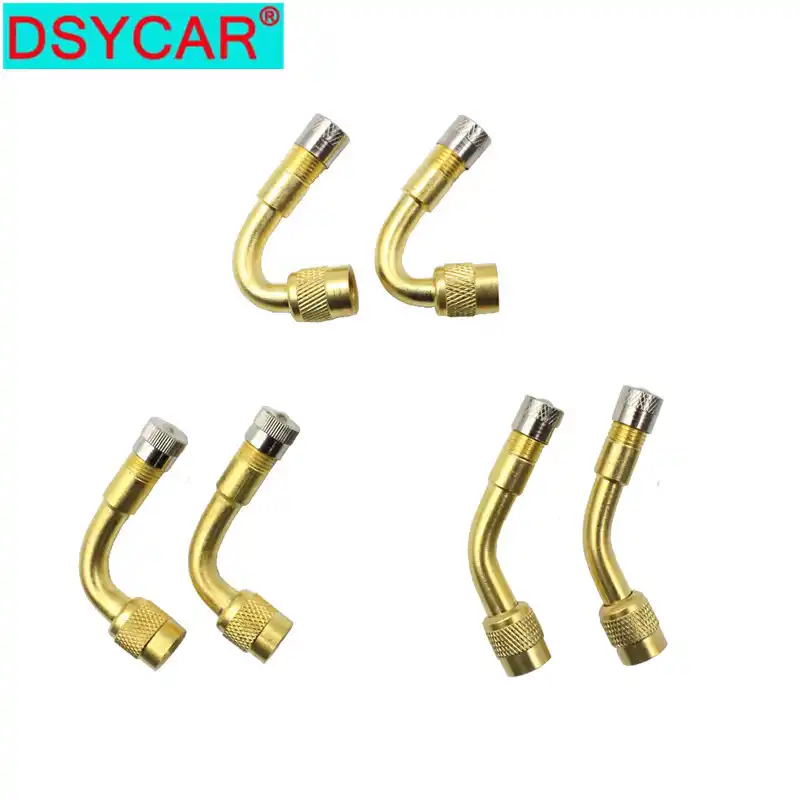 Dsycar 45 90 135 Degree Angle Motorcycle Bike Car Valve Adaptor