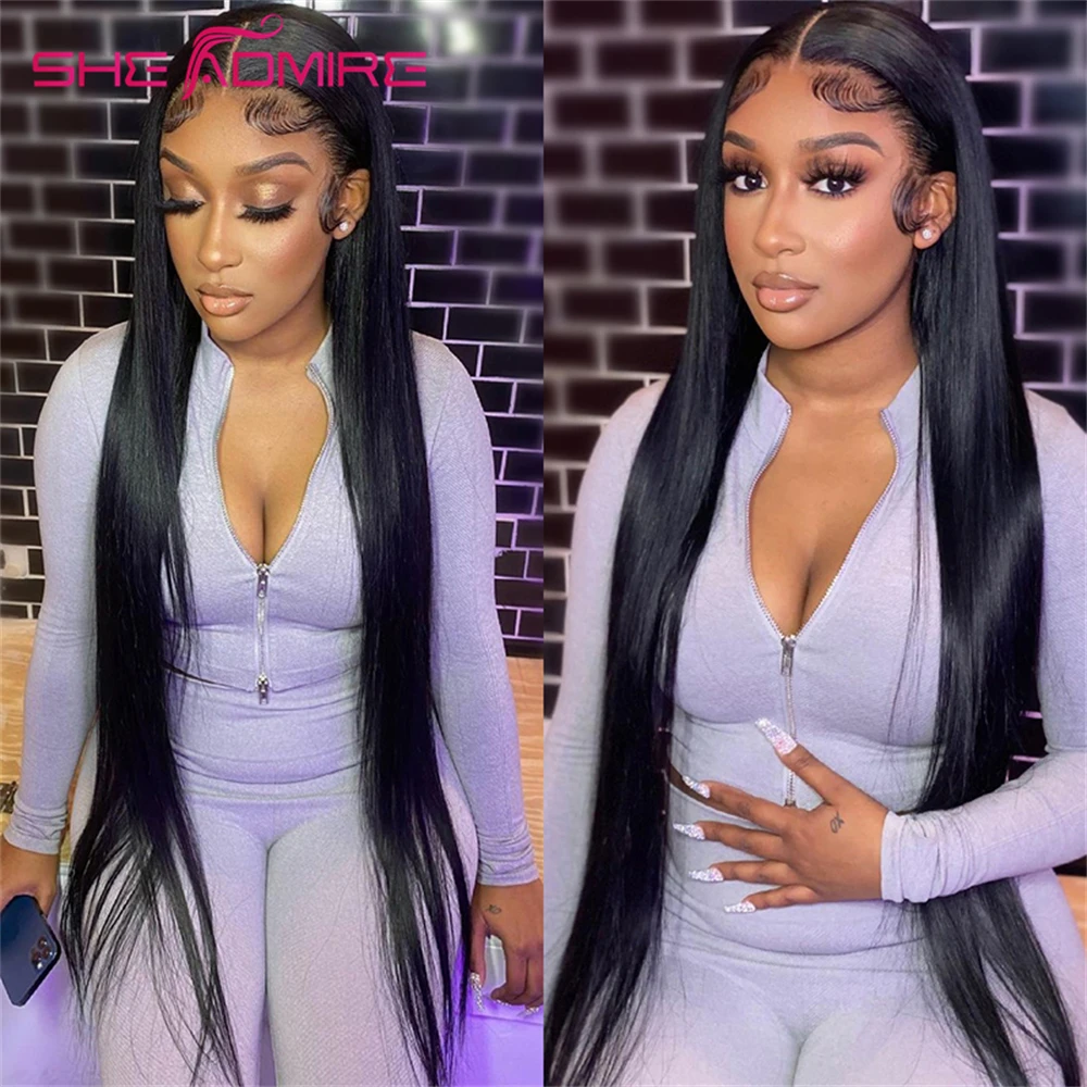 Bone Straight Human Hair Bundles SheAdmire 32 34 36 38 40Inch 1/3/4 Pcs Deals Sale For Black Women Brazilian Remy Hair Extension